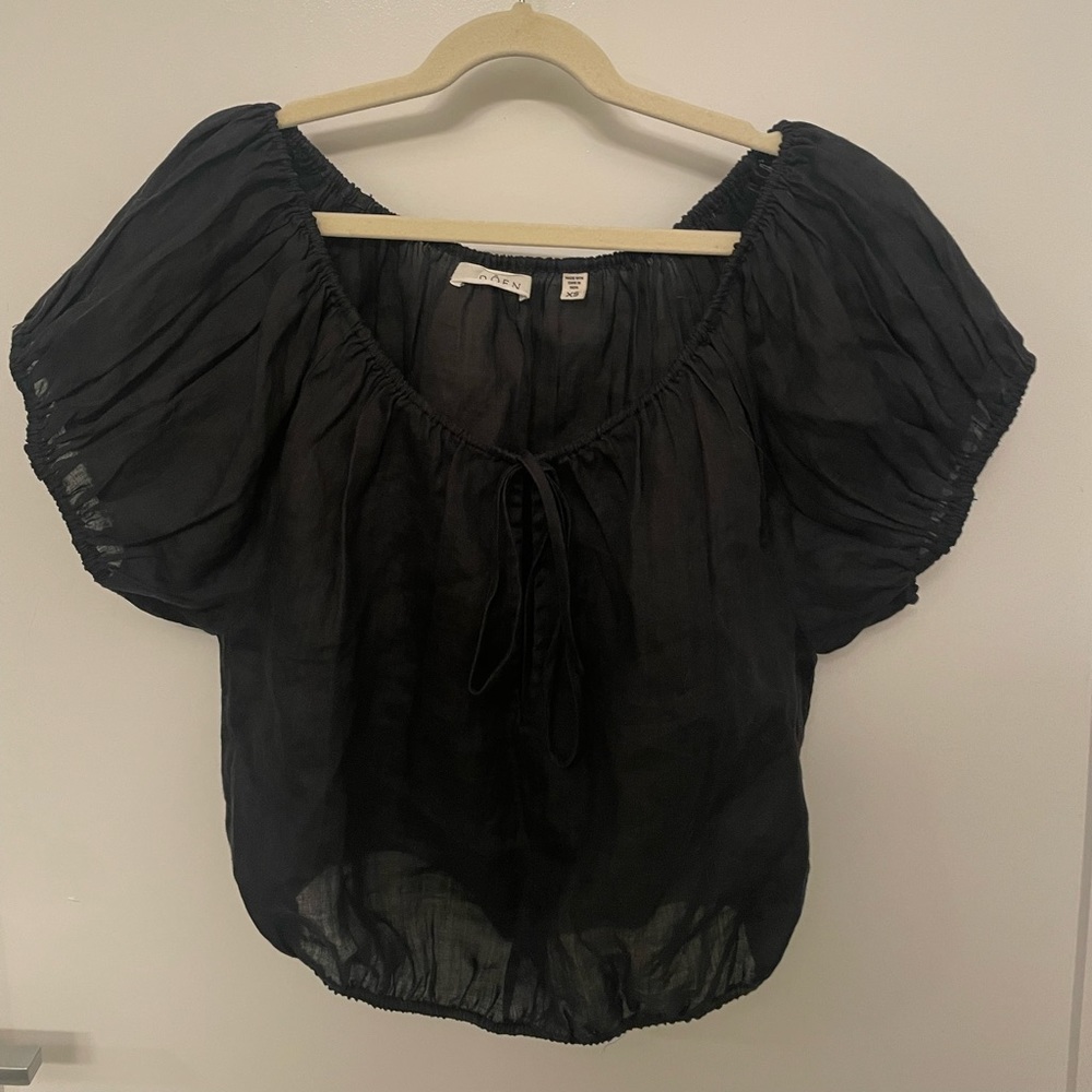 Doen Top Black, XXS